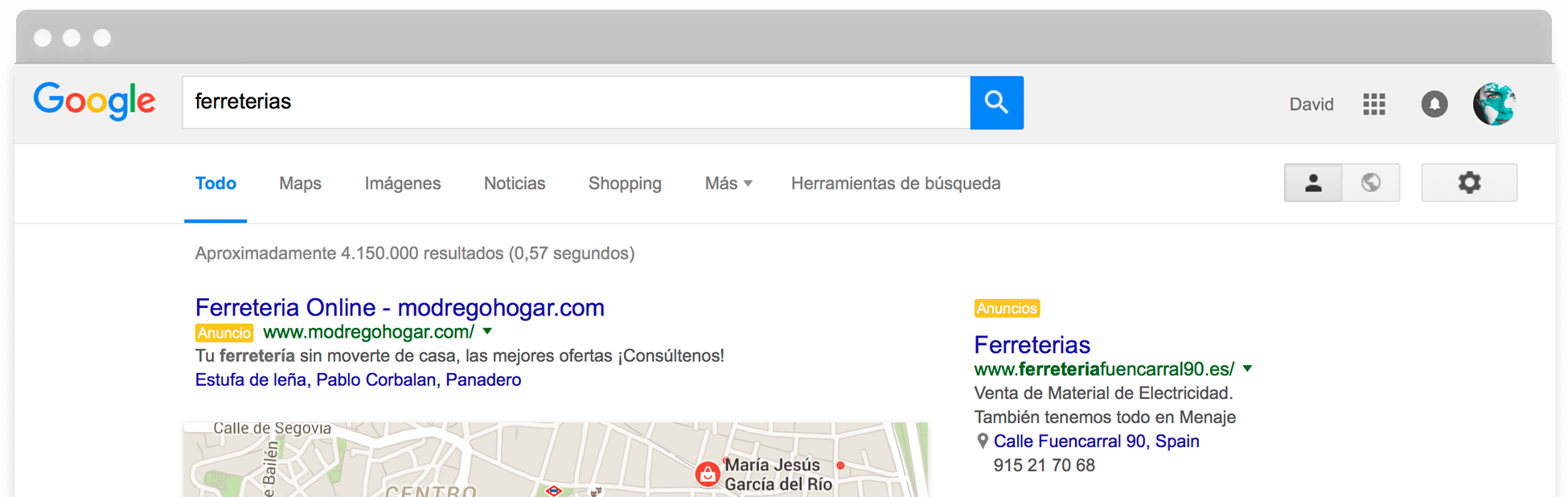 SEM SEO Google Adwords Posicionamiento